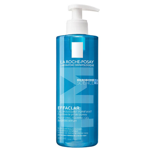La Roche Posay Effaclar Jel Yağlı Ve Akneye Eğilimli Ciltler için Yüz Temizleme Jeli 400 ml