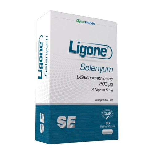 Ligone Selenyum 60 Kapsül Takviye Edici Gıda