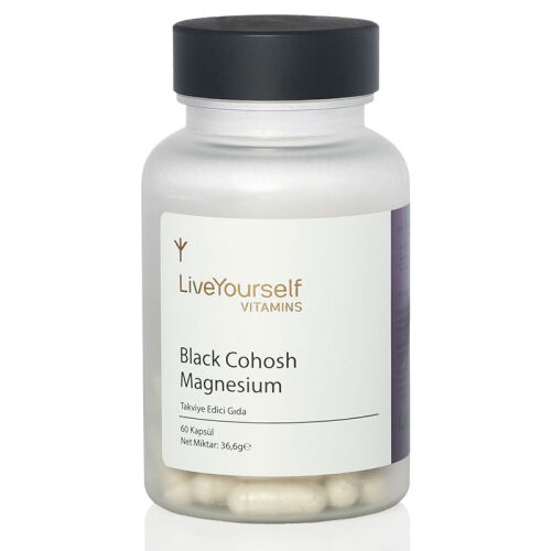 LiveYourself Black Cohosh ve Magnezyum 60 Kapsül