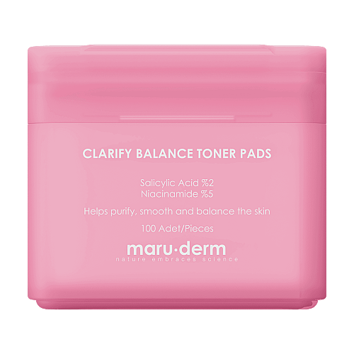 Maruderm Clarify Balance Toner Pads 100 Adet