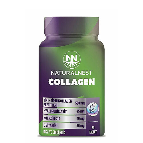 Naturalnest Collagen Takviye Edici Gıda 60 Tablet