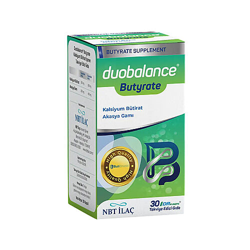 NBT Life Duobalance Butyrate Takviye Edici Gıda 30 Kapsül