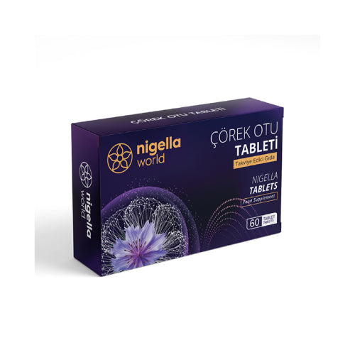 Nigella World Çörek Otu Tableti Takviye Edici Gıda 60 Tablet