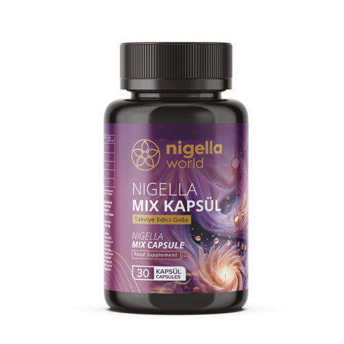 Nigella World Mix Kapsül Takviye Edici Gıda 30 Kapsül