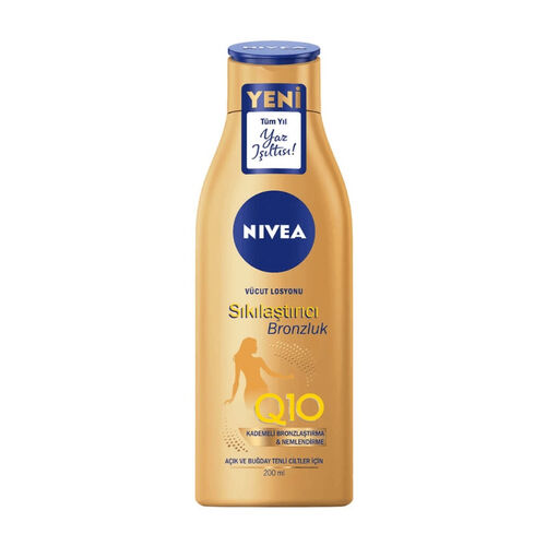Nivea Q10 Sıkılaştırıcı Bronzluk Vücut Losyonu 200 ml