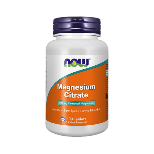 Now Magnesium Citrate  100 Tablet