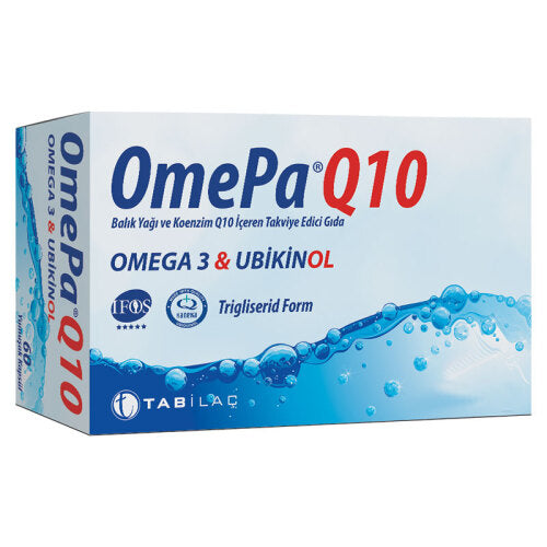 Omepa-Q10 Omega 3 Ubiquinol 90 Kapsül