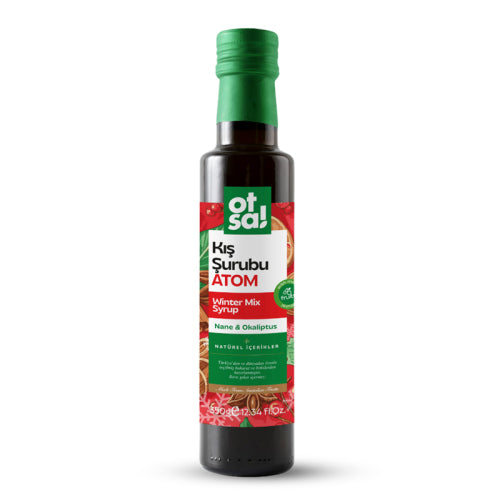 Otsa Bitki Ekstraktları İçeren Atom Kış Şurubu 350 g