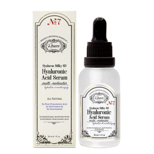 Rosece R07 Hyaluron Milky 8D Moleküler Hyaluronik Asit Serum 30 ml