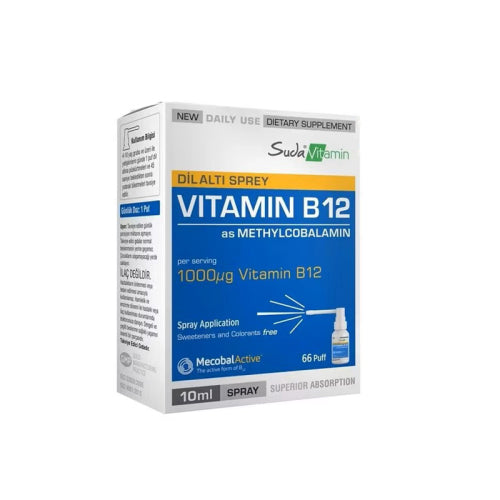 Suda Vitamin Vitamin B12 Sprey 10 ml