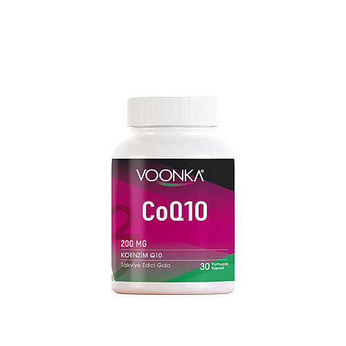 Voonka CoQ10 200mg 30 Yumuşak Kapsül