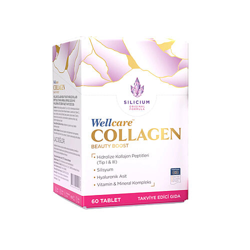 Wellcare Collagen Beauty Boost Takviye Edici Gıda 60 Tablet