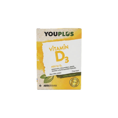 Youplus Vitamin D3 400 IU Damla 20 ml