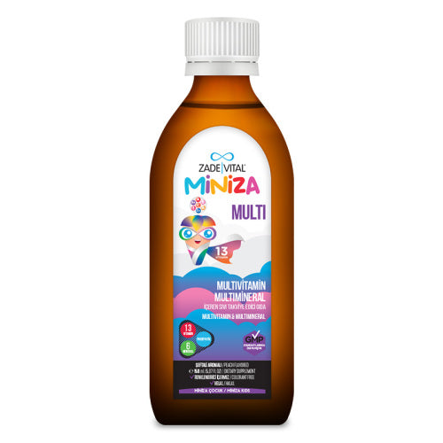 Zade Vital Miniza Multi Sıvı Takviye Edici Gıda 150 ml